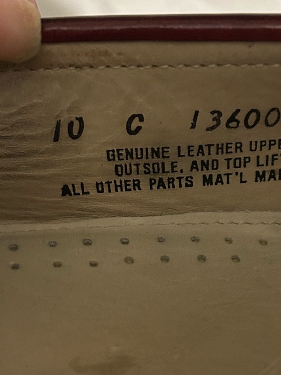 G. H. Bass Weejuns Burgundy Penny Loafers 10 C main image 6